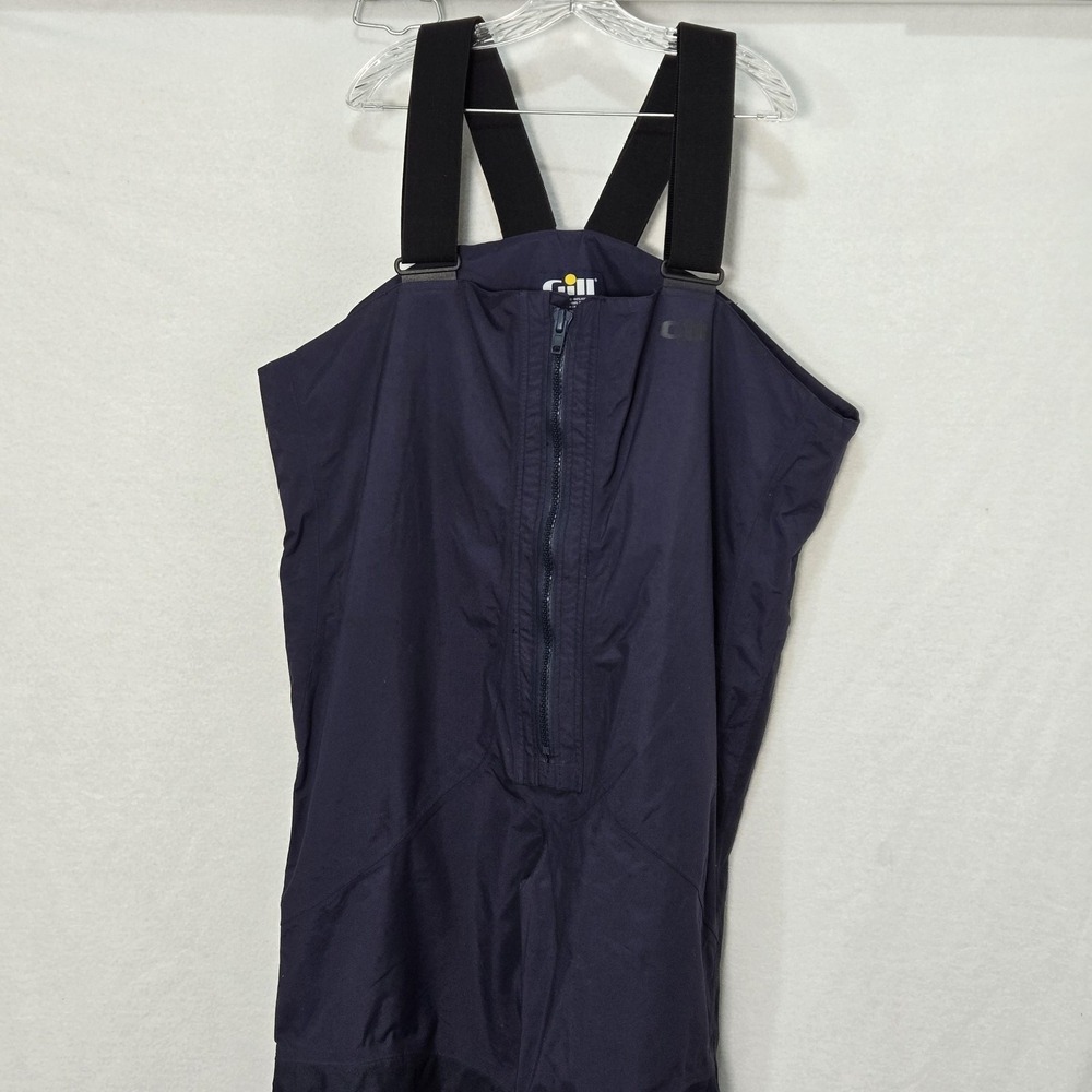 Gill Pants Mens 42x31 Blue Cruise Trouser Rain 3XL Waterproof Lined Elastic - Picture 2 of 15